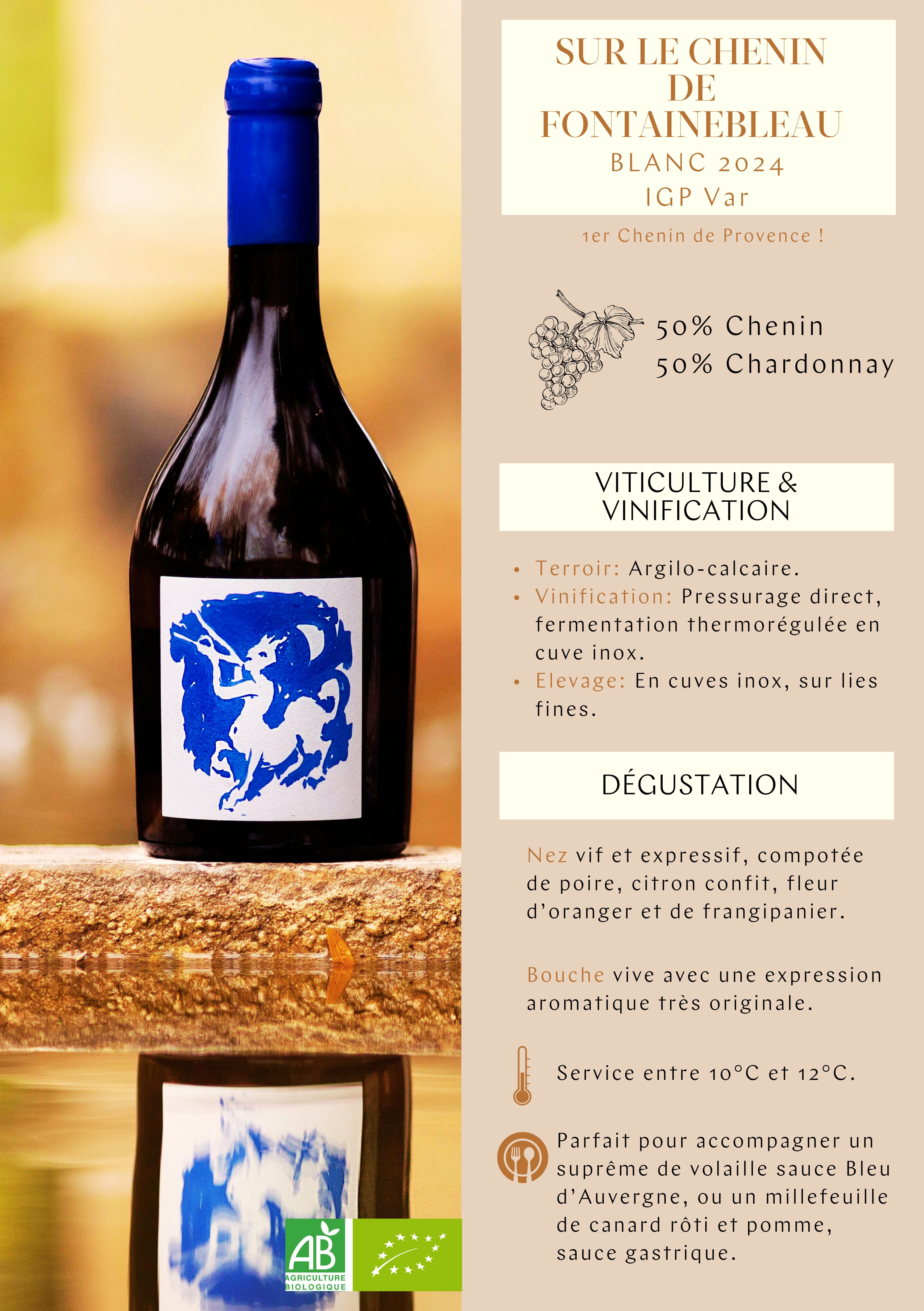 Chenin Provence Fontainebleau Traquandi